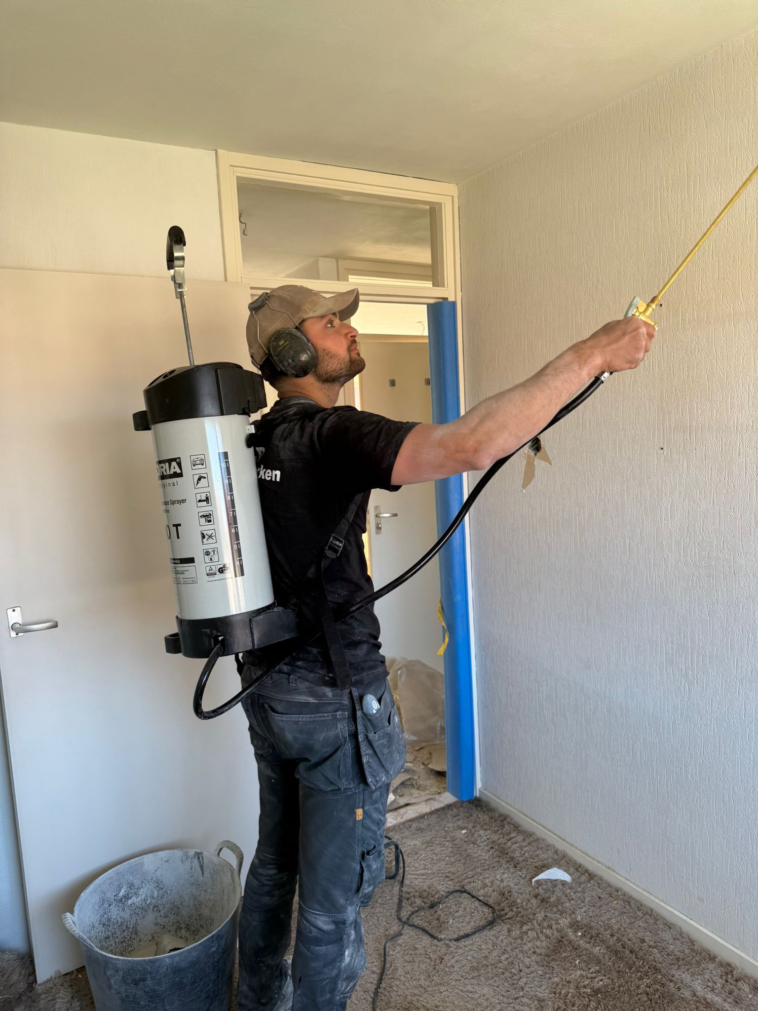 Voorbereiding sloopwerkzaamheden